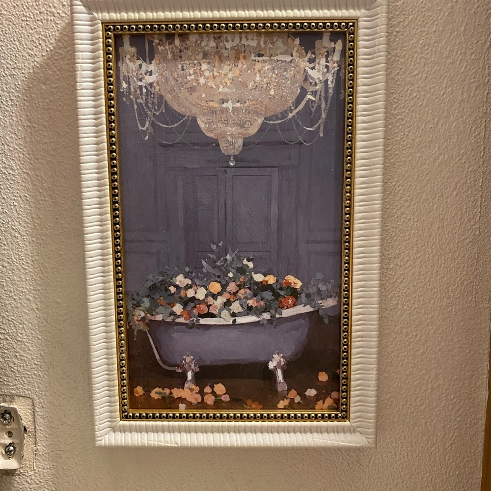 Set of 2 Bathroom art work